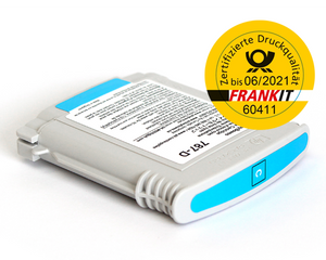 Frankierfarbe Connect+, SendPro P-Serie cyan standard